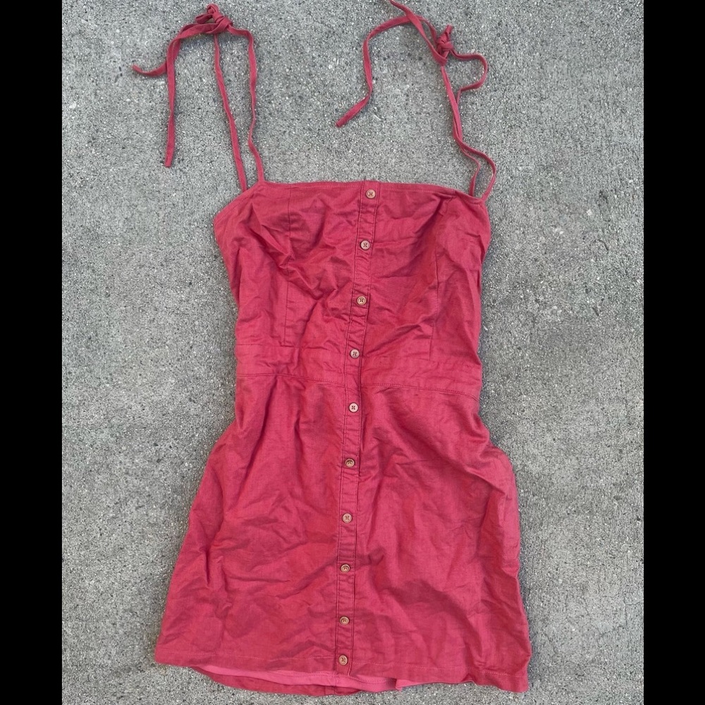 Coral Color Dress